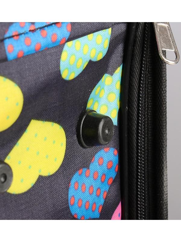 Сумка-переноска для кошек и собак, каркасная «Звёзды», размер S, 37,5 х 17 х 22 см