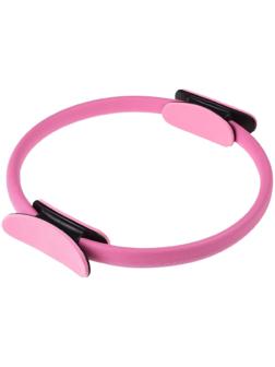 Кольцо для пилатеса 37 см, цвет розовый