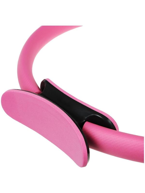 Кольцо для пилатеса 37 см, цвет розовый
