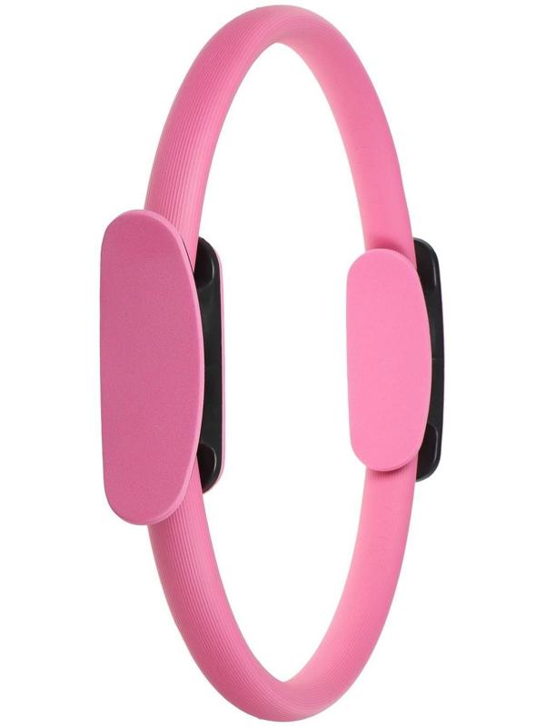 Кольцо для пилатеса 37 см, цвет розовый
