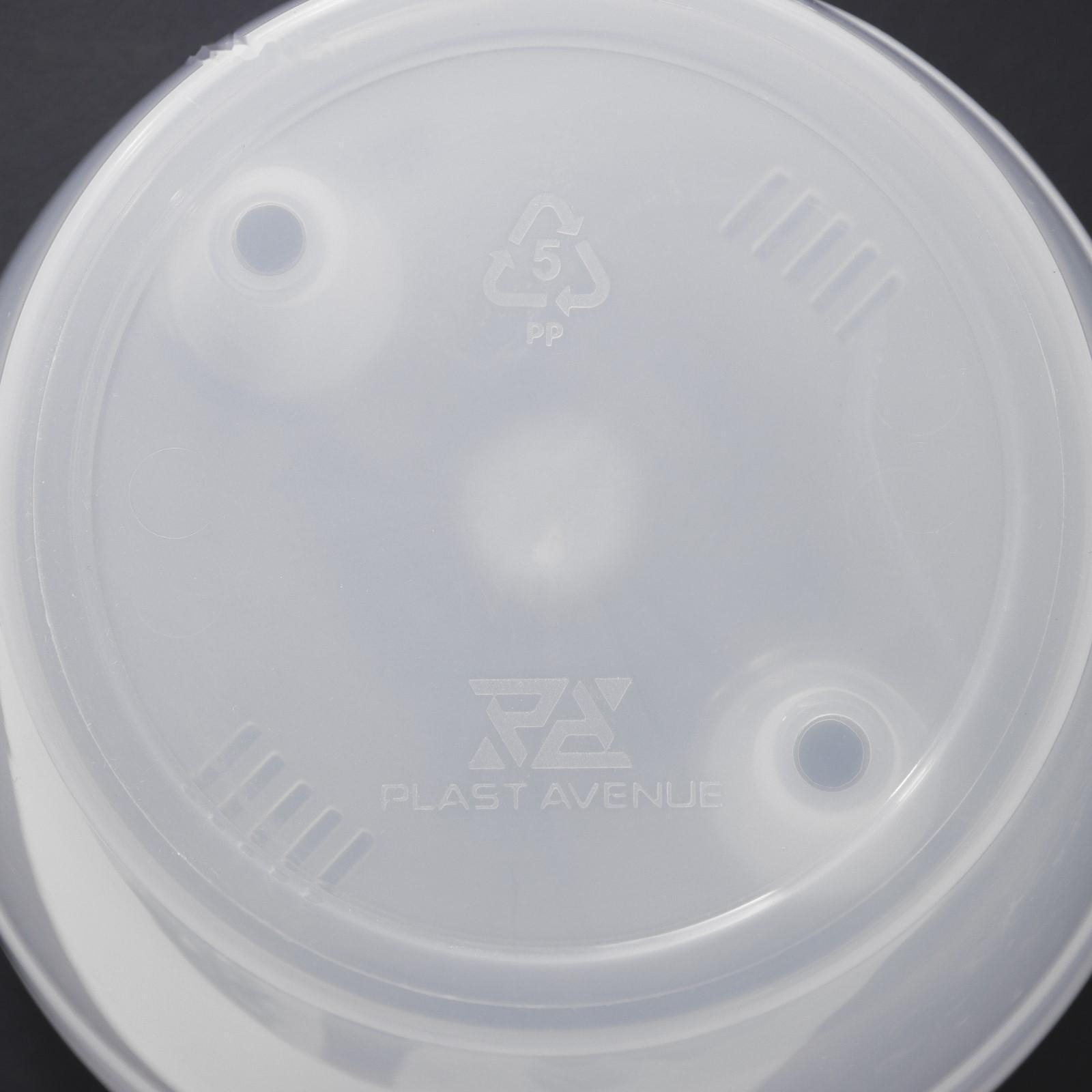 Кашпо для цветов со вставкой «Грация», 2,8 л, прозрачный