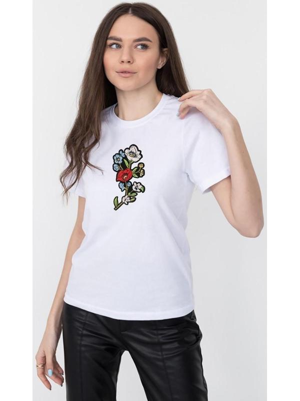 Термоаппликация «Цветы», 16 × 8 см, цвет разноцветный