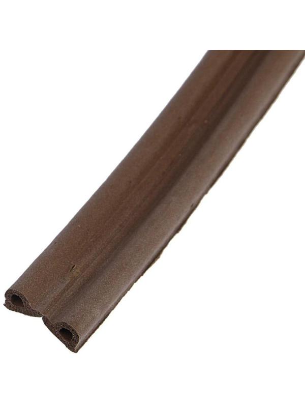Уплотнитель резиновый ТУНДРА, профиль Р, размер 5.5х9 мм, коричневый, в упаковке 10 м 379473