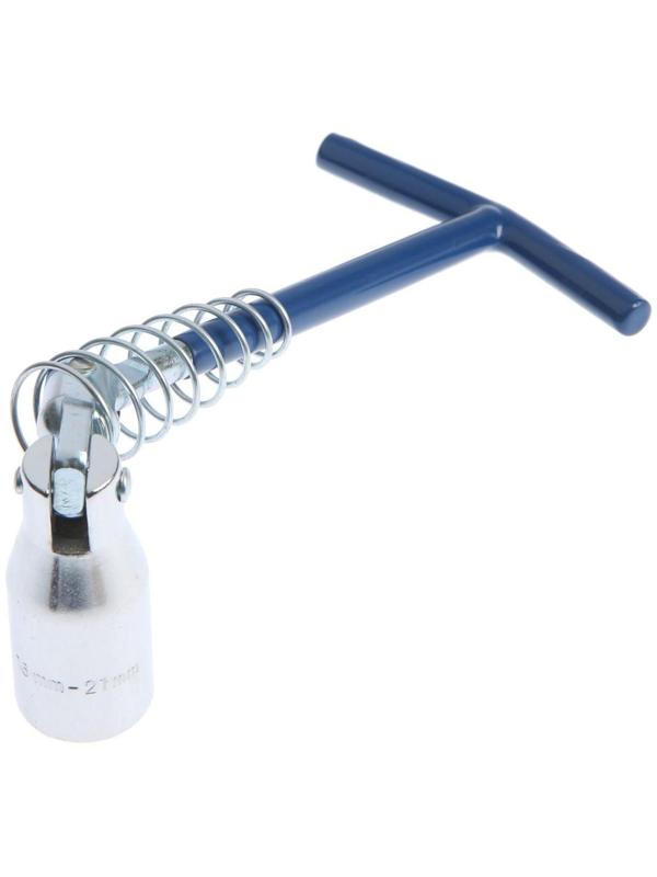 Ключ свечной ТУНДРА, с карданным шарниром, 16 и 21 мм