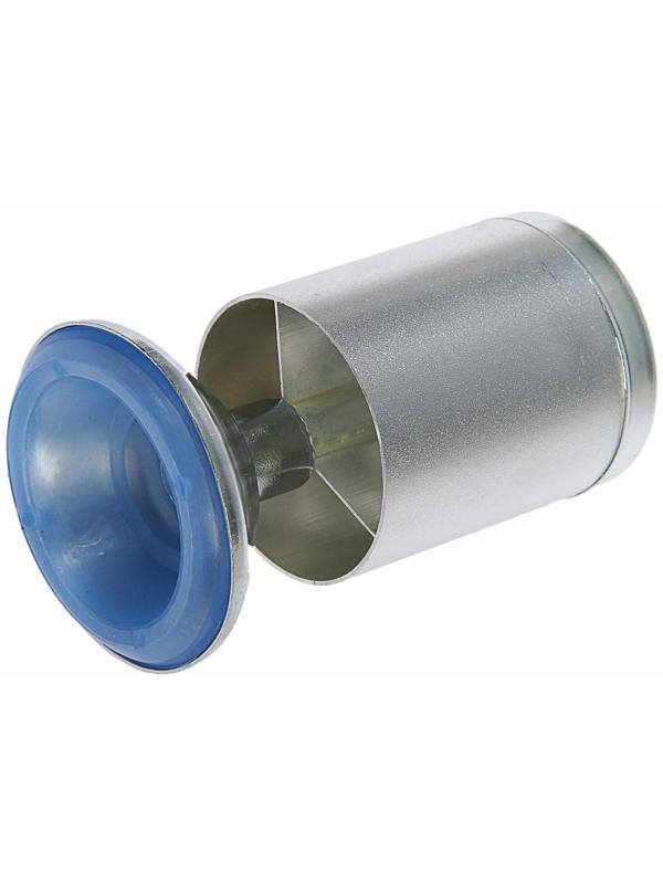 Опора мебельная, регулируемая, алюминиевая, D=50 мм, h=100 мм, цвет матовый хром