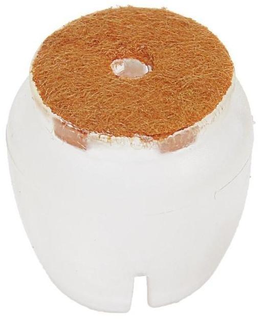 Накладка мебельная круглая ТУНДРА, d=17-21 мм, 4 шт.