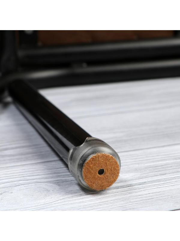 Накладка мебельная круглая ТУНДРА, d=17-21 мм, 4 шт.