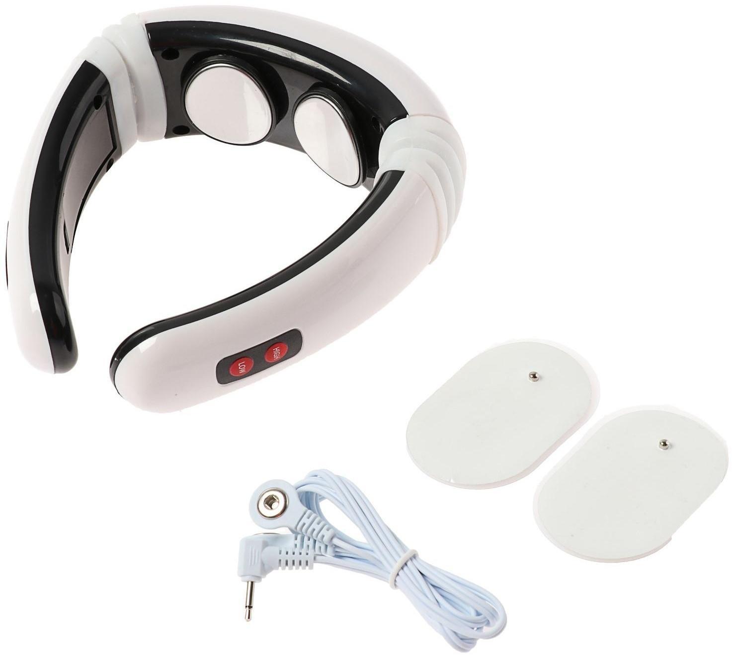 Массажёр для шеи Luazon LEM-16, 6 режимов, 2хААА (не в комплекте)