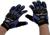 Перчатки мотоциклетные с защитными вставками, пара, размер L, синий