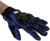 Перчатки мотоциклетные с защитными вставками, пара, размер XL, синий
