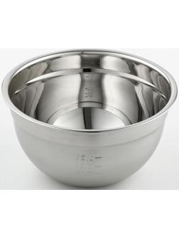 Миска из нержавеющей стали с мерной шкалой, 1,2 л, 20×10,2 см, толщина 0,6 мм