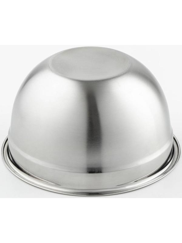 Миска из нержавеющей стали с мерной шкалой, 1,2 л, 20×10,2 см, толщина 0,6 мм