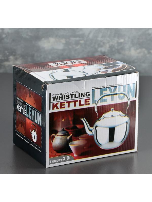 Чайник заварочный из нержавеющей стали «Аркадий», 3 л