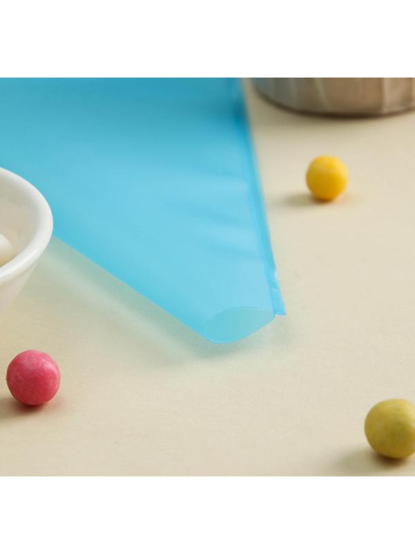 Кондитерский мешок «Алирио», 46×24 см, цвет голубой