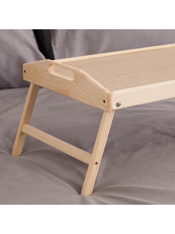 Столик для завтрака складной, 50×30см, с ручками