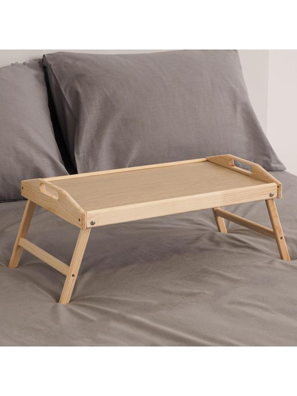 Столик для завтрака складной, 50×30см, с ручками