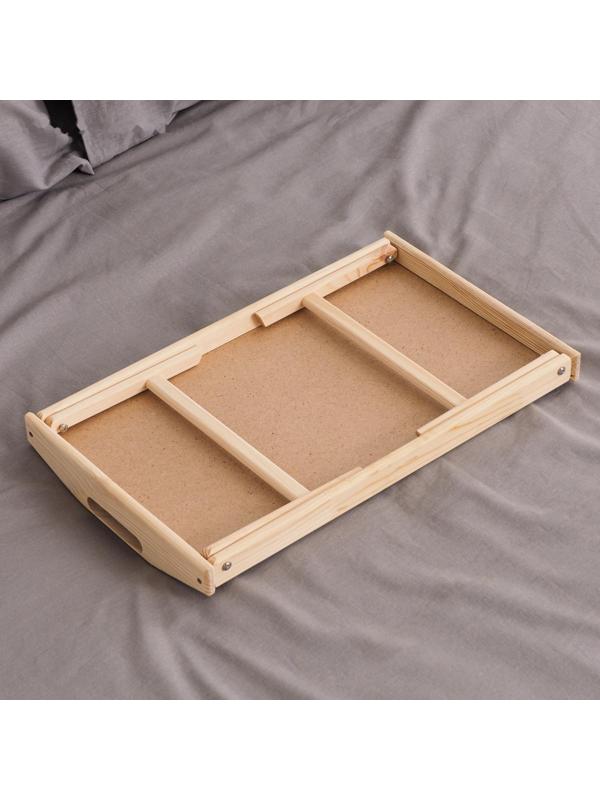 Столик для завтрака складной, 50×30см, с ручками