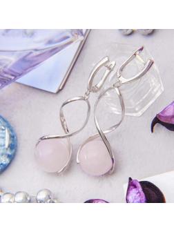 Серьги родирование спираль 