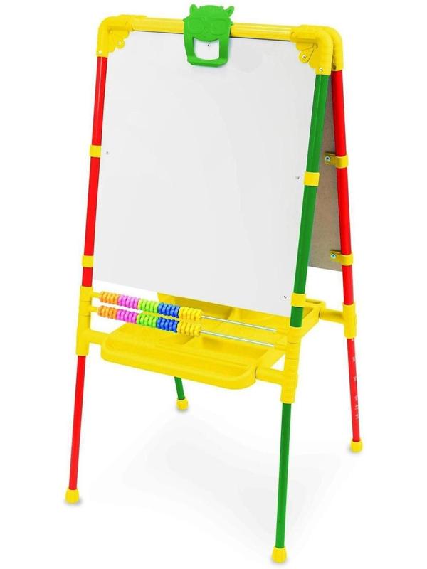 Мольберт детский, двусторонний «Растущий», регулируется по высоте, размер 755 × 516 × 70 мм