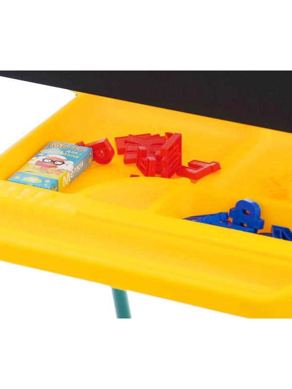 Мольберт детский, двусторонний «Растущий», регулируется по высоте, размер 755 × 516 × 70 мм