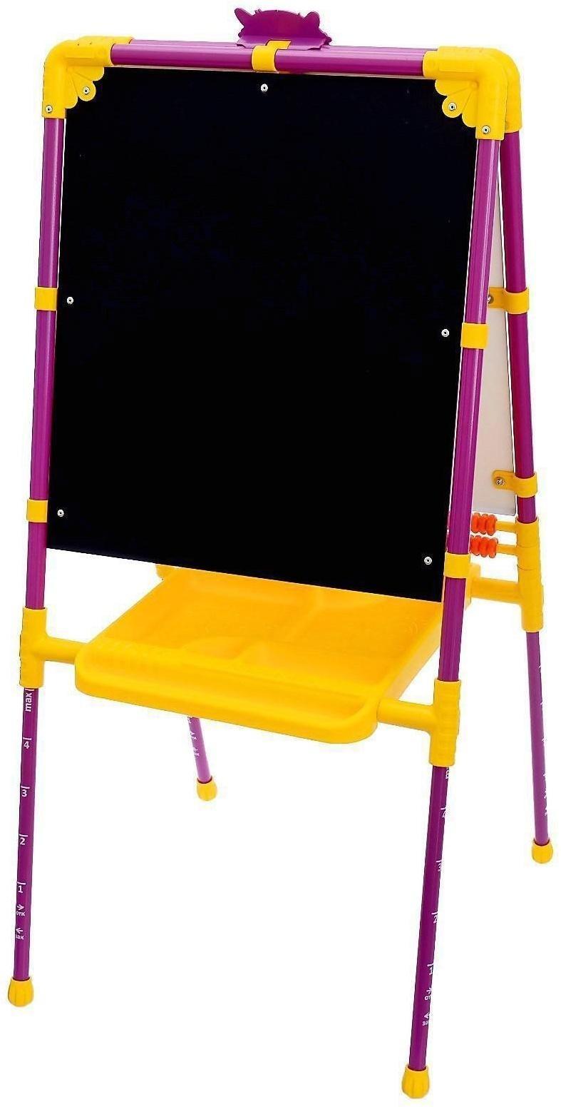 Мольберт детский, двусторонний «Растущий», регулируется по высоте, размер 755 × 516 × 70 мм