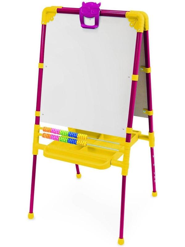 Мольберт детский, двусторонний «Растущий», регулируется по высоте, размер 755 × 516 × 70 мм