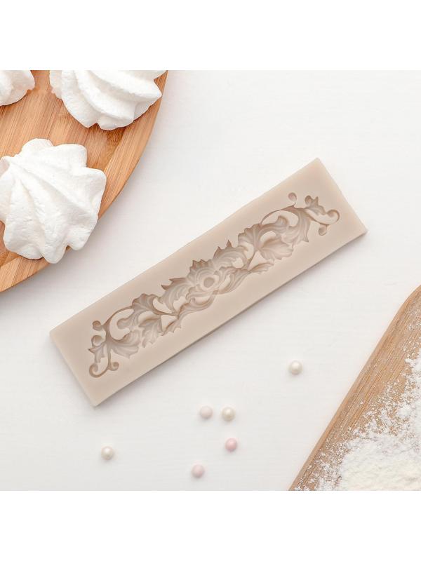 Молд «Лепнина», 14×4 см, цвет МИКС