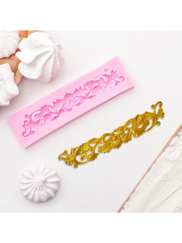 Молд «Лепнина», 14×4 см, цвет МИКС