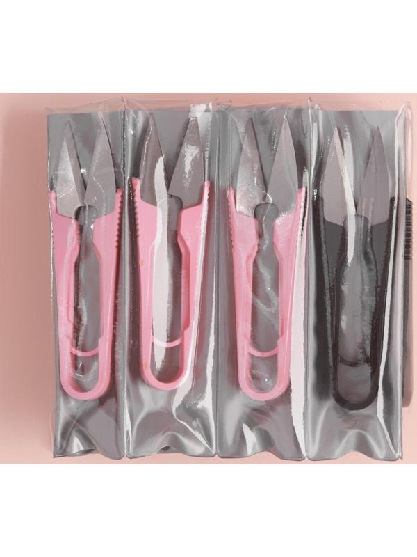 Ножницы для обрезки ниток, 10 см, цвет МИКС