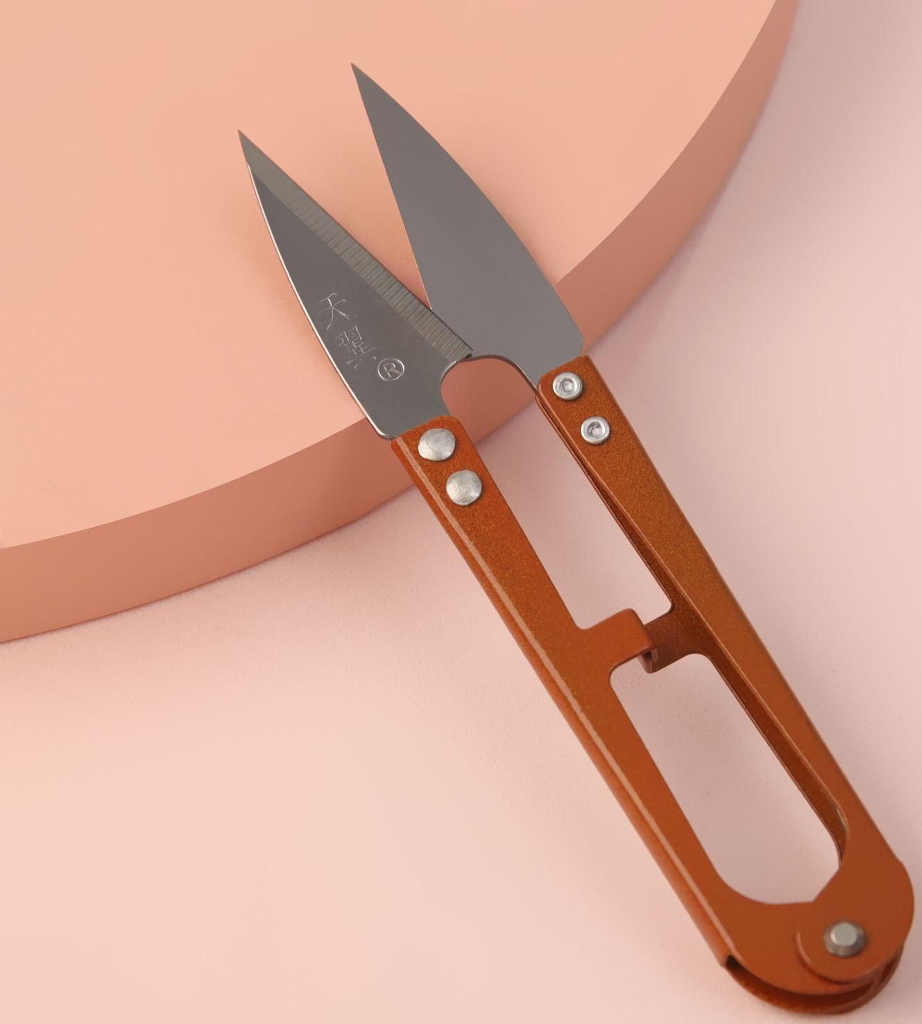 Ножницы для обрезки ниток, 12,5 см, цвет МИКС