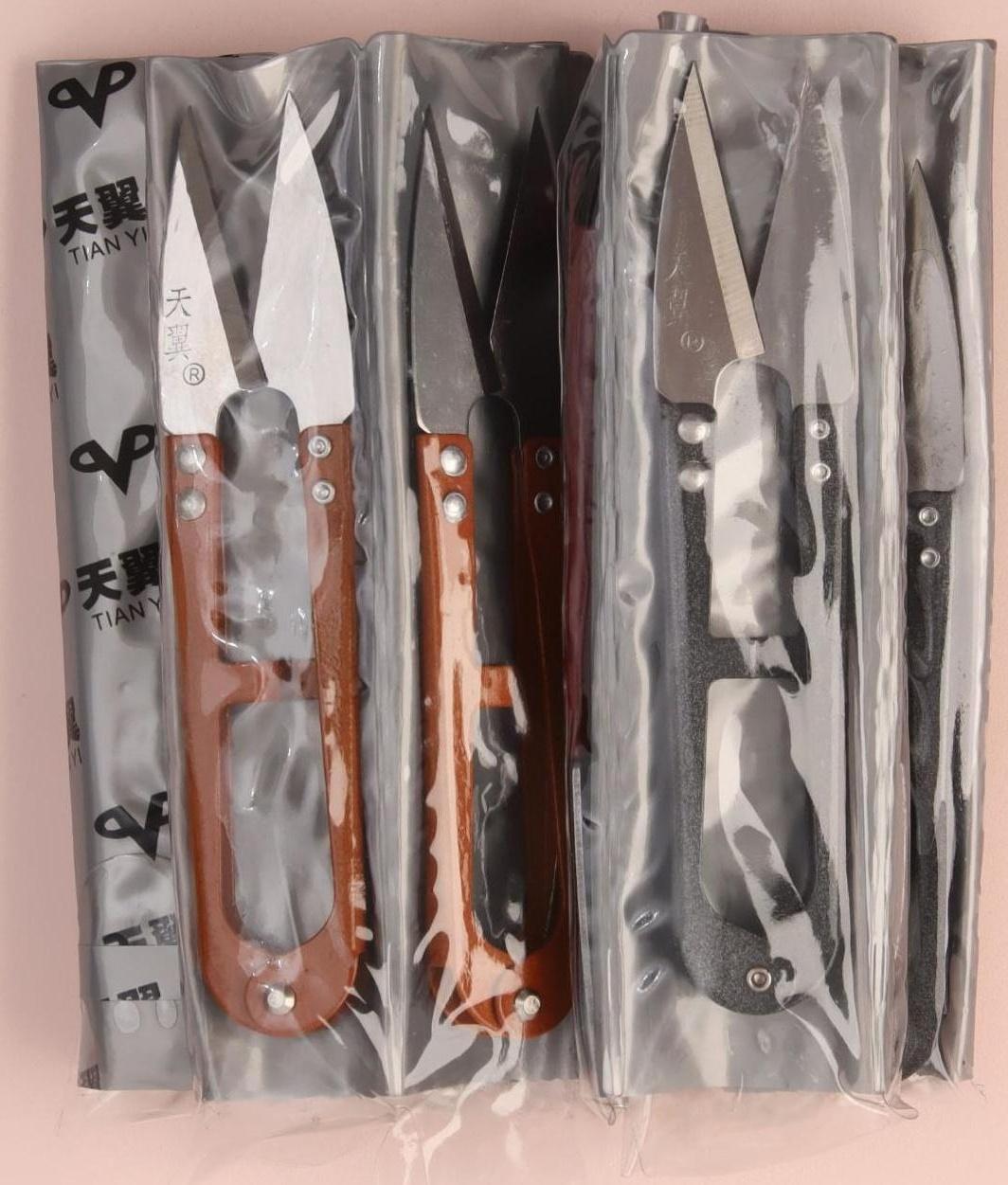 Ножницы для обрезки ниток, 12,5 см, цвет МИКС