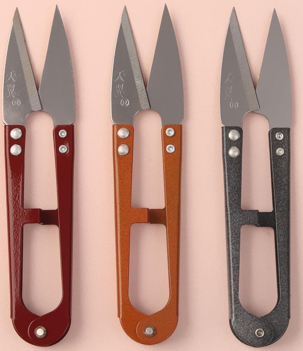 Ножницы для обрезки ниток, 12,5 см, цвет МИКС