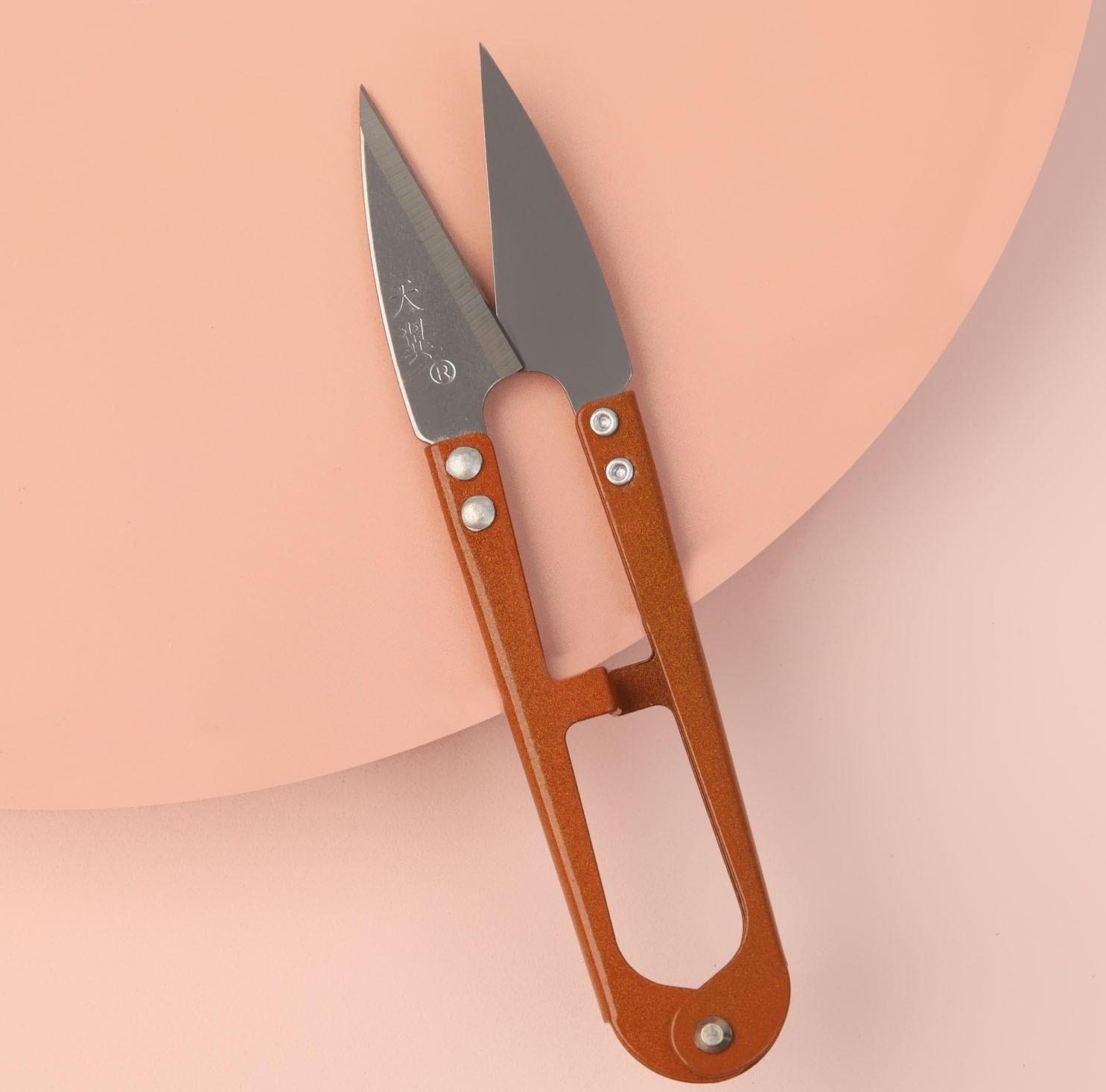 Ножницы для обрезки ниток, 12,5 см, цвет МИКС