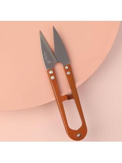 Ножницы для обрезки ниток, 12,5 см, цвет МИКС