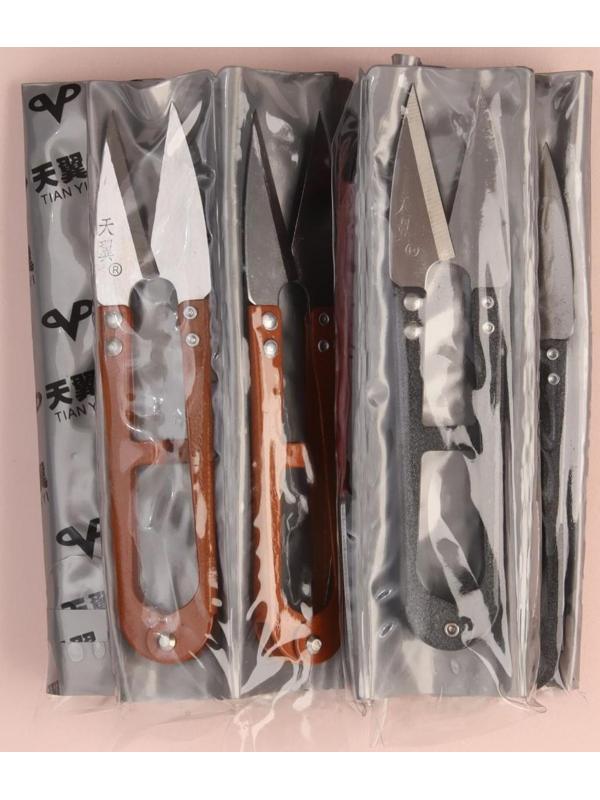 Ножницы для обрезки ниток, 12,5 см, цвет МИКС