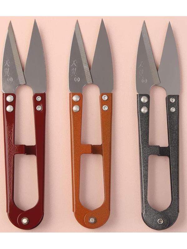 Ножницы для обрезки ниток, 12,5 см, цвет МИКС