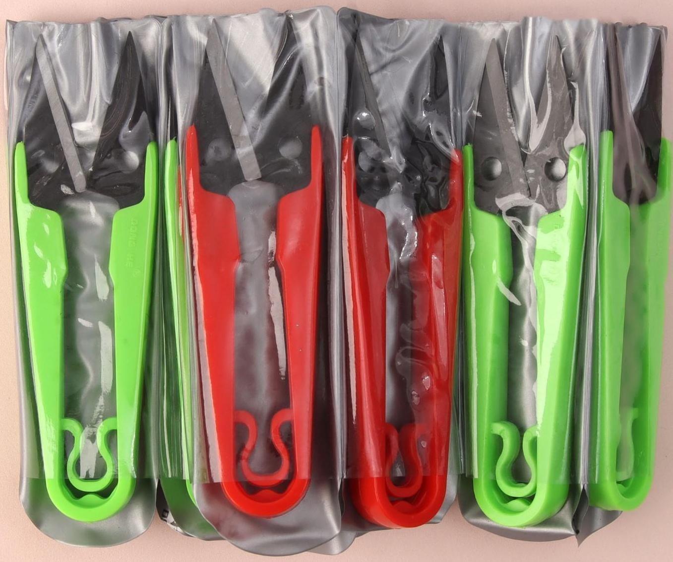 Ножницы для обрезки ниток, 13 см, цвет МИКС