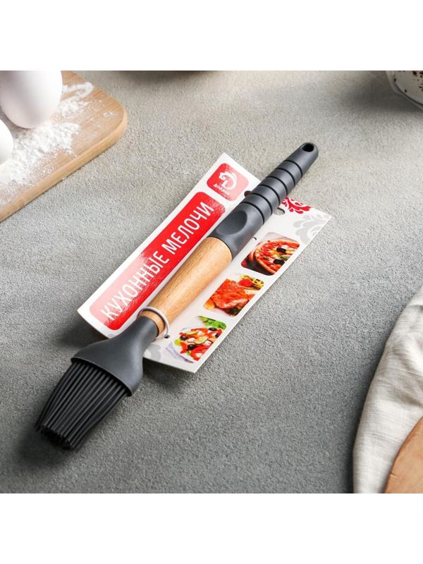 Кисть Доляна «Брауни», 27 см, цвет МИКС