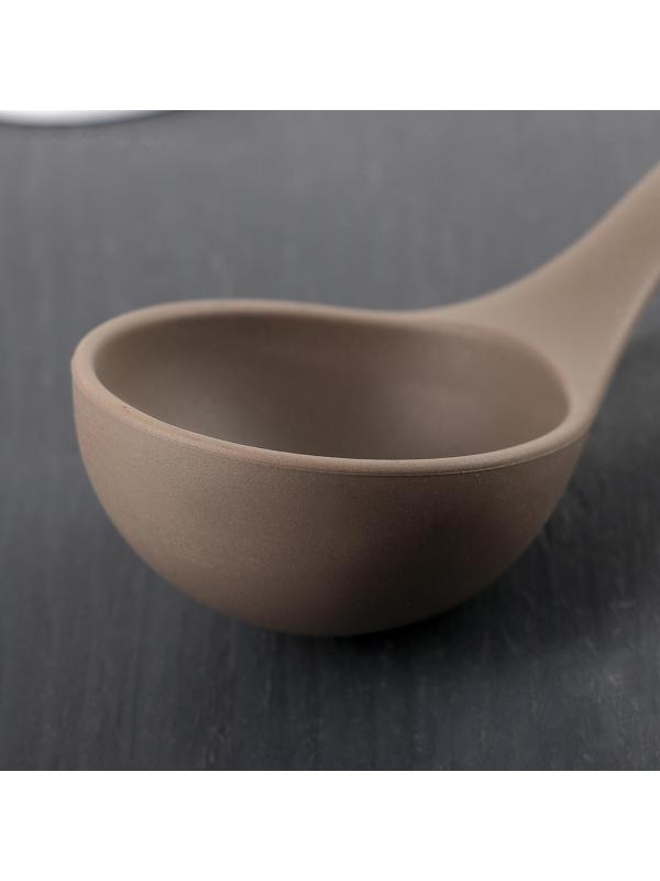 Половник Доляна «Брауни», 33 см, цвет МИКС