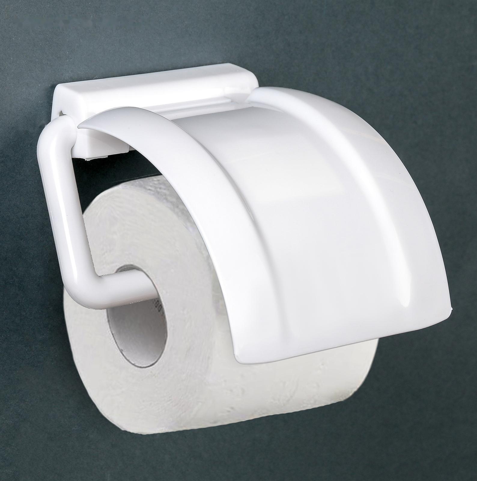 Держатель для туалетной бумаги, цвет белый