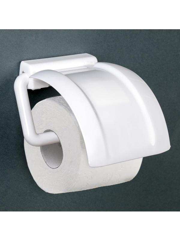 Держатель для туалетной бумаги, цвет белый