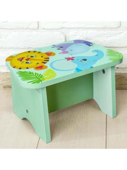 Стул-подставка для умывания «Зоопарк», детский