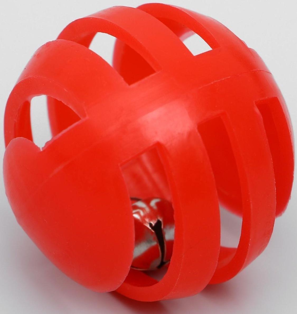 Набор из 4 шариков для кошек, микс цветов