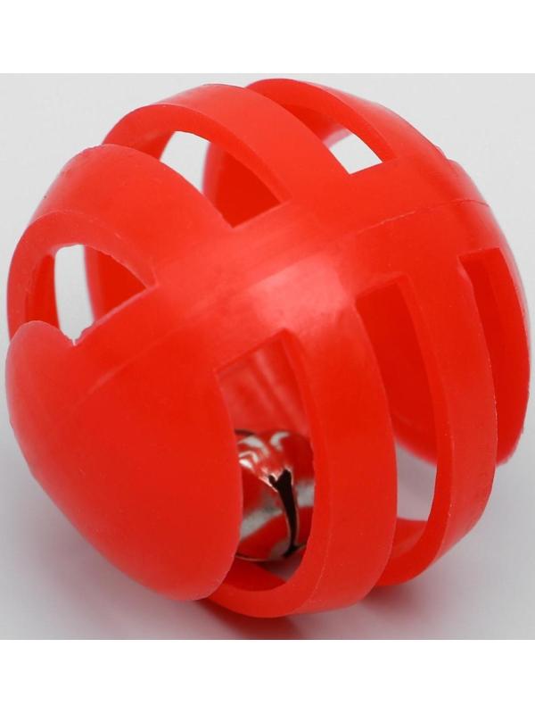 Набор из 4 шариков для кошек, микс цветов