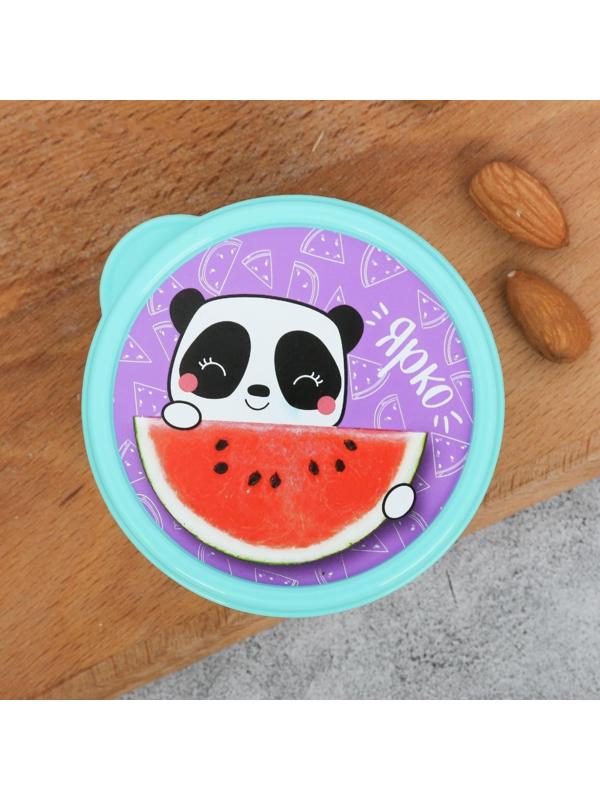 Ланч-бокс круглый «Ярко», 150 мл