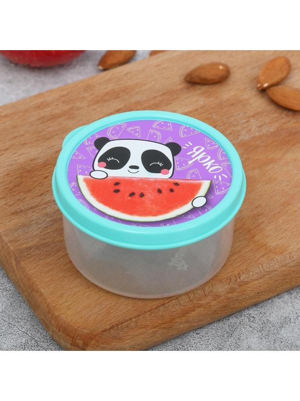 Ланч-бокс круглый «Ярко», 150 мл