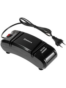 Точилка для ножей Sakura SA-6604BK, электрическая, 120 Вт, чёрная