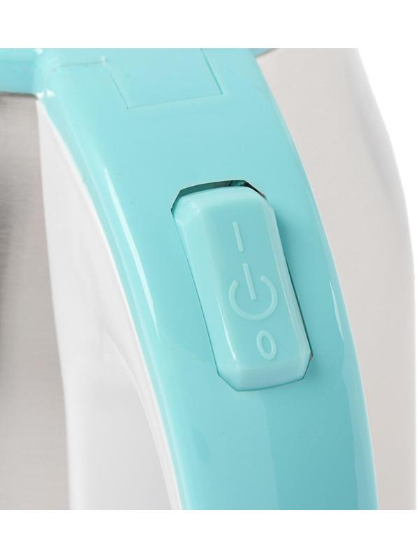 Чайник электрический Sakura SA-2147BL, металл, 1.8 л, 1800 Вт, голубой