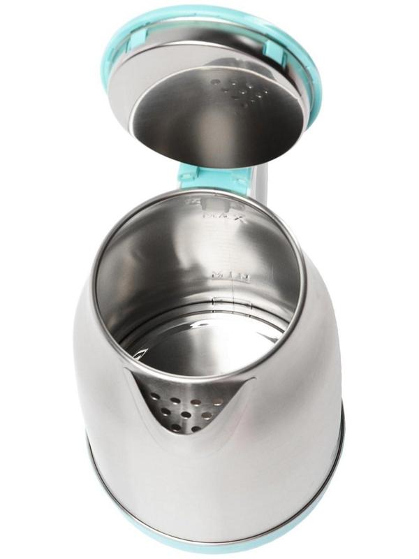 Чайник электрический Sakura SA-2147BL, металл, 1.8 л, 1800 Вт, голубой