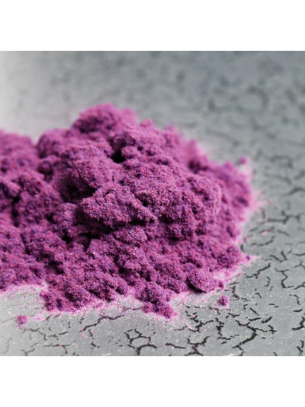 Иней искусственный клеевой для декора «Флок эффект» 120 г, цвет фиолетовый